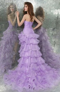 Vestidos de noche color lila